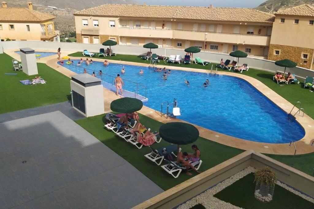 Golf, Piscina Climatizada Y Playa Lägenhet La Envia Exteriör bild